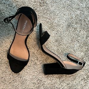 Steve Madden Black Heels